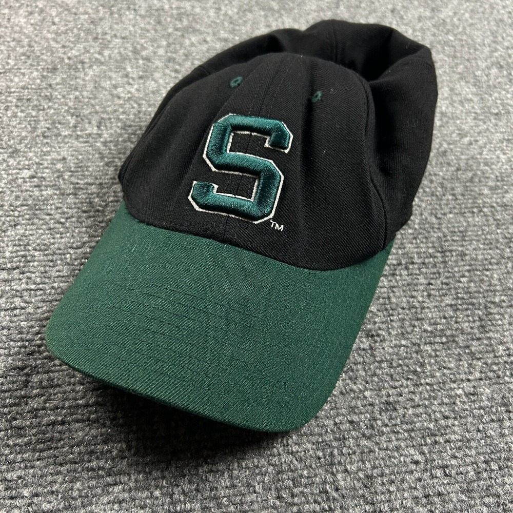 Michigan State University Cap Hat 7 3/8 Vintage Lids Ultimate Headgear Wool Mens